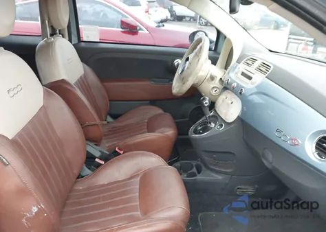 2013 Fiat 500C Lounge из США, поврежденный, VIN 3C3CFFER1DT516015